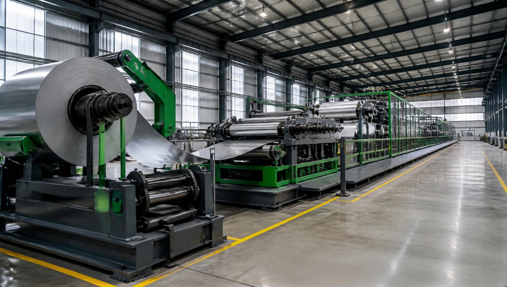 NEVO continuous sandwich panel production line — double-belt laminator with PIR core