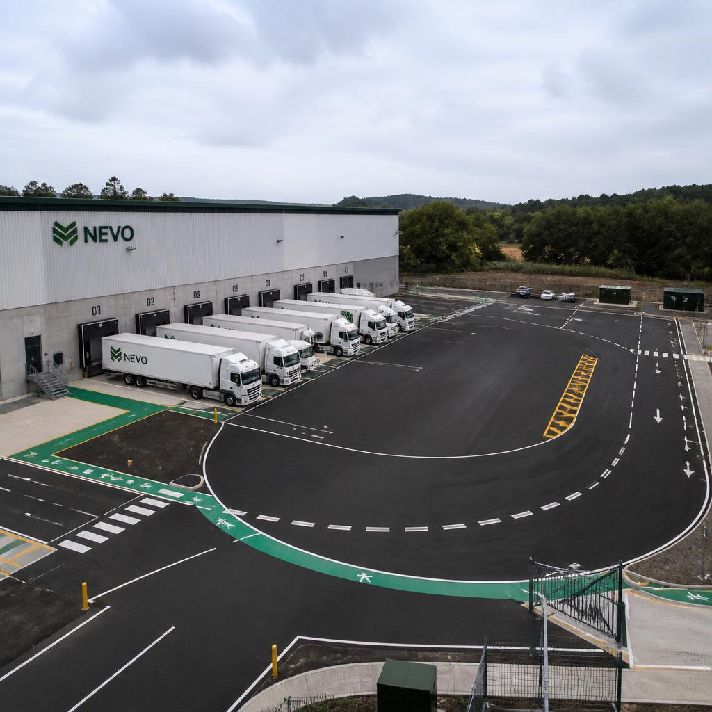 Truck Traffic & Loading Area
