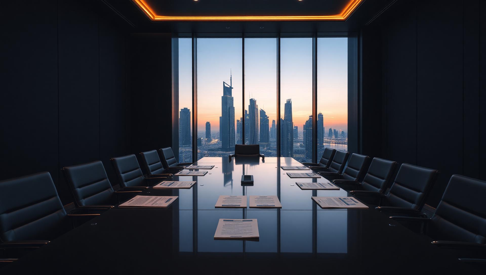 Executive boardroom Dubai